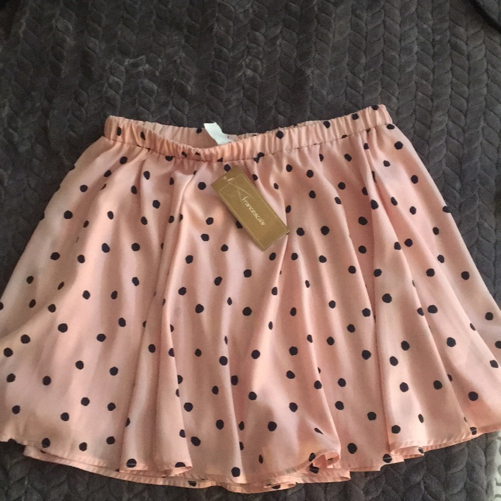 Polka dot skirt